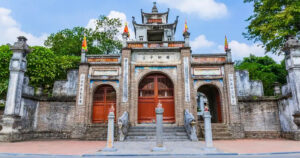 Cycling Route from Hanoi to Co Loa Citadel