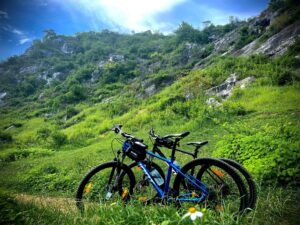 Cycling Route from Hanoi to Mount Tram