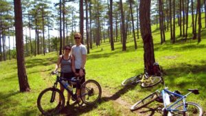 Take a bike ride and enjoy the fresh air in Da Lat