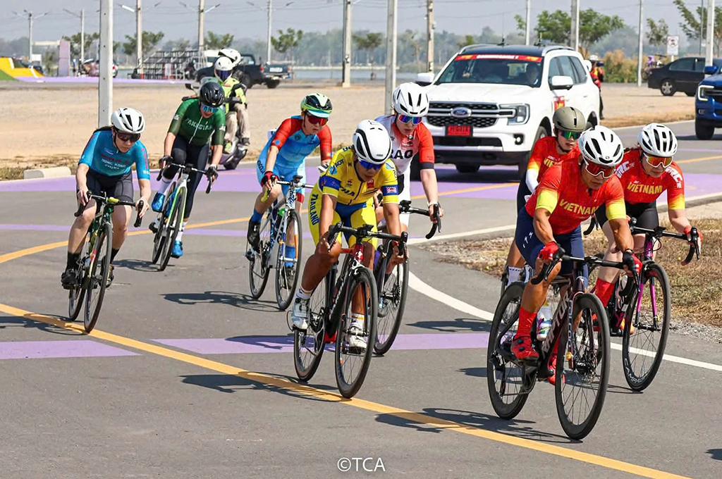 Vietnam's cycling mark at the 2025 Asian championship